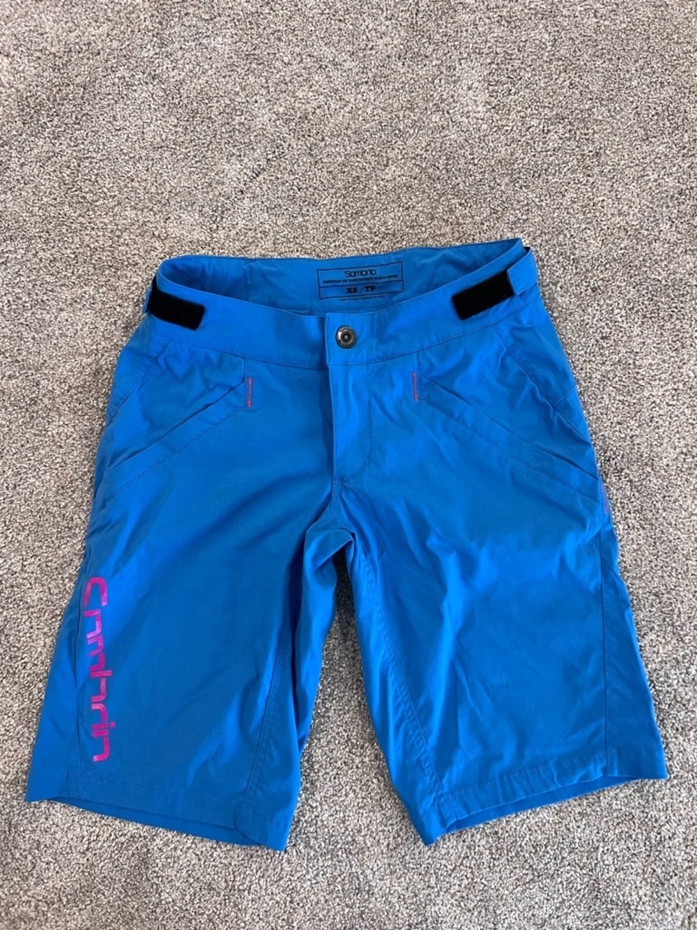 Sombrio V’AL Bike Cycling Shorts Blue Women’s Size XS Trail Mountain Stretch ,